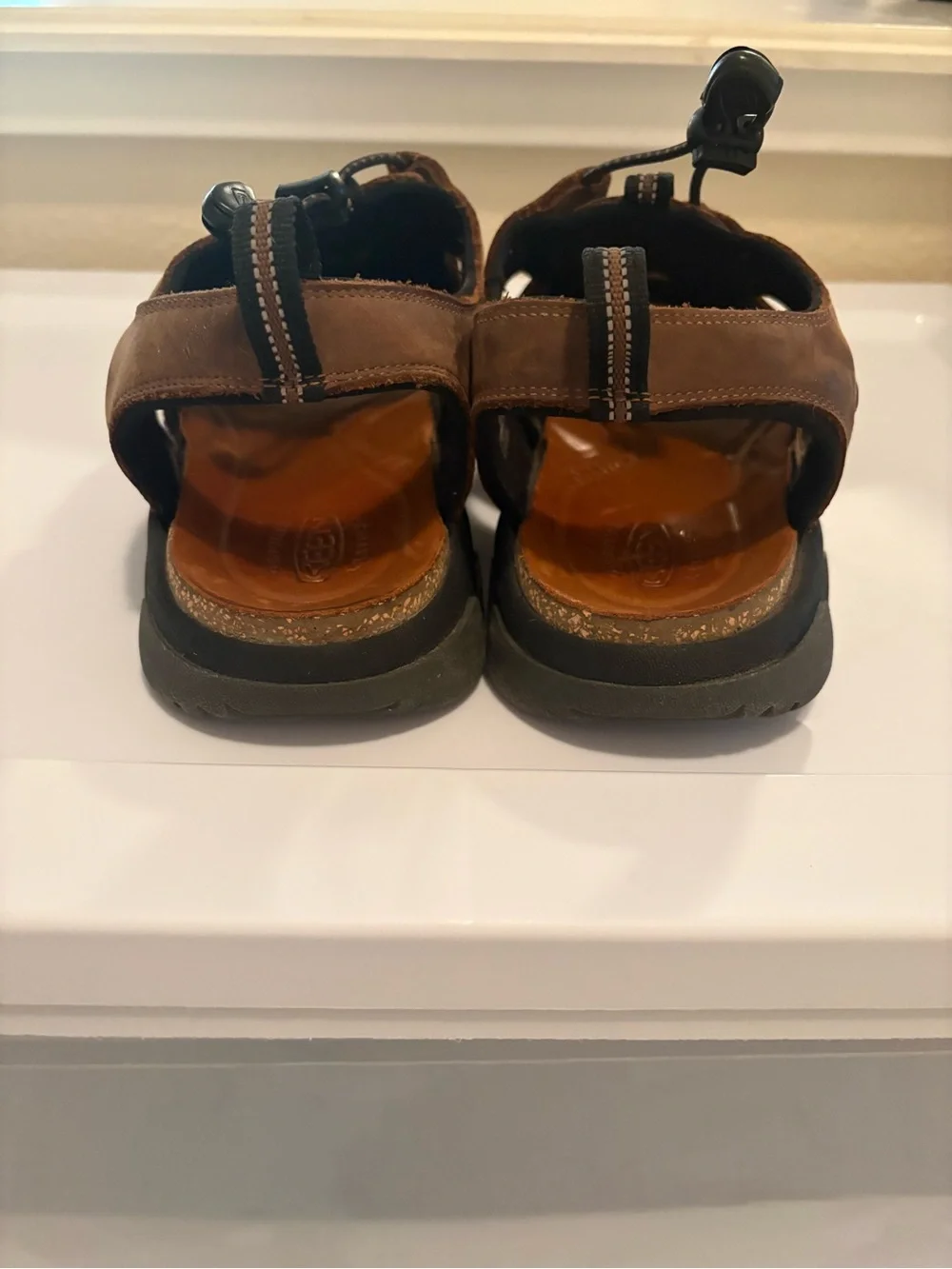 Keen Brown Multi-Strap Leather Sport Sandals